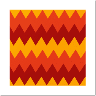 Colorful Indian Rug Pattern Posters and Art